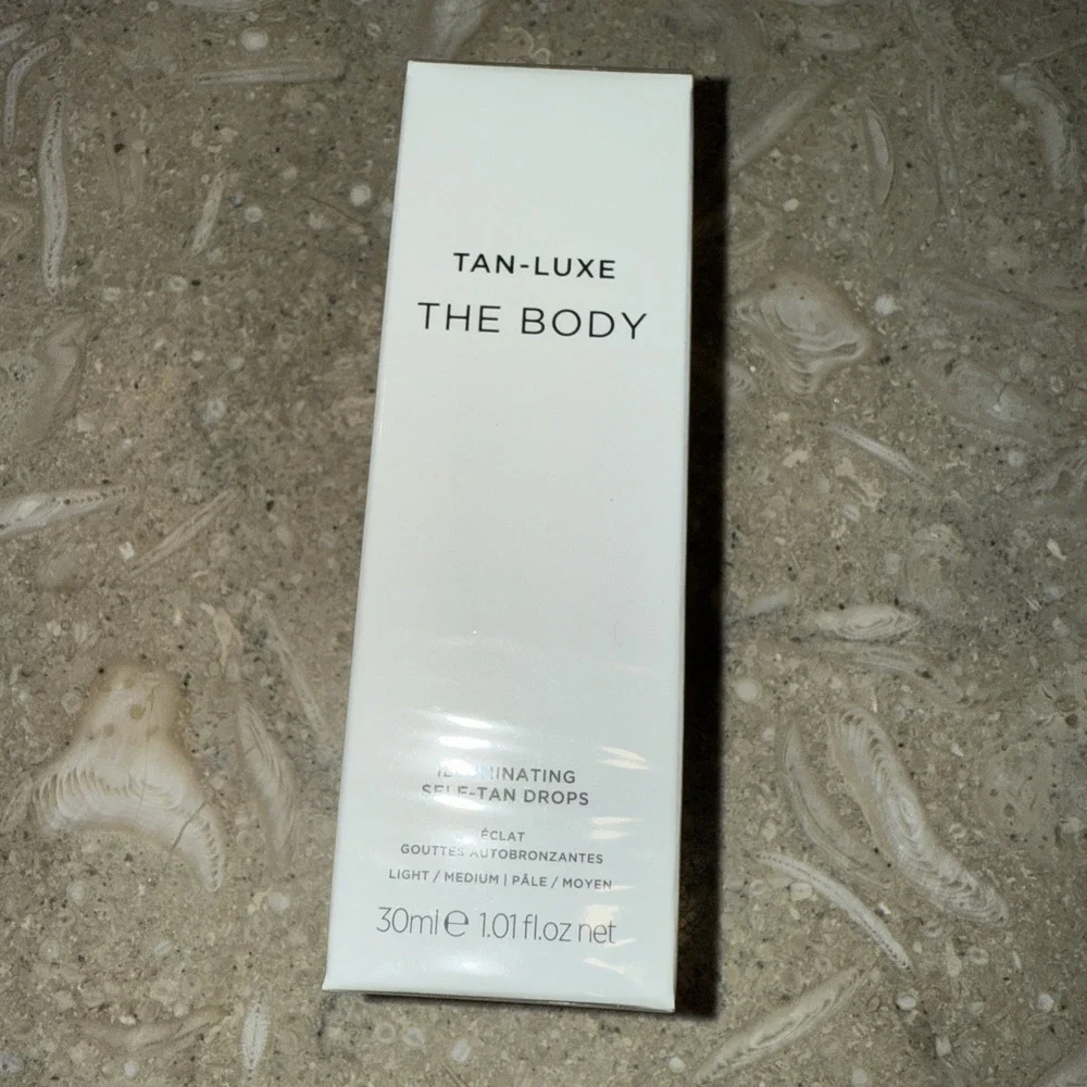 TAN-LUXE THE‎ BODY ILLUMINATING SELF TAN DROPS 1 FL OZ LIGHT MEDIUM NIB